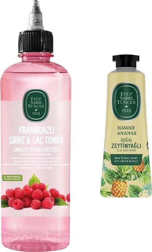 Frambuazlı Sirke & Saç Toniği 500 ml Ve Havaii Ananas 50 ml