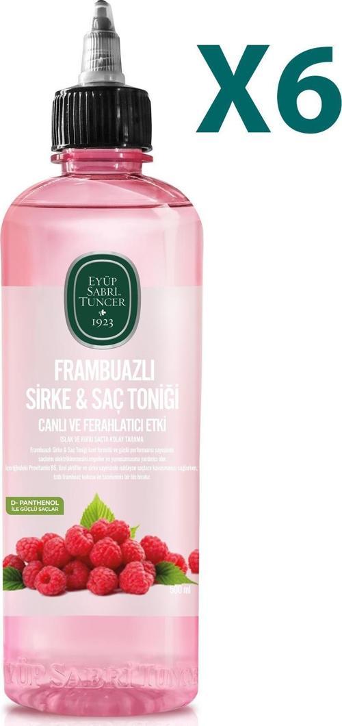 Frambuazlı Sirke & Saç Toniği 500 ml x 6