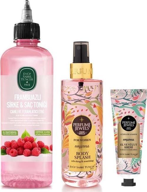 Frambuazlı Sirke & Saç Toniği 500 ml, El Kremi ve Vücut Spreyi