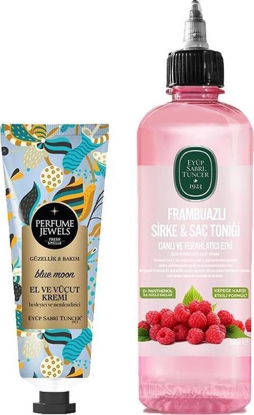Frambuazlı Sirke & Saç Toniği ve El ve Vücut Kremi Blue Moon