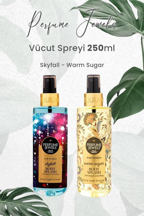Vücut Spreyi Skyfall 250 ml ve Warm Sugar 250 ml
