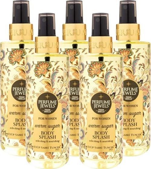 Pj Body Splash Warm Sugar 250 ml X 5