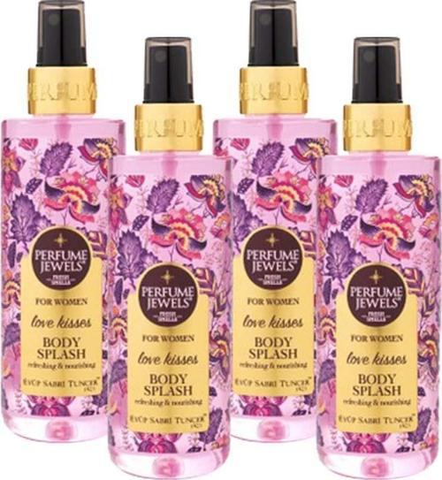 Pj Body Splash Love Kisses 250 ml X 4