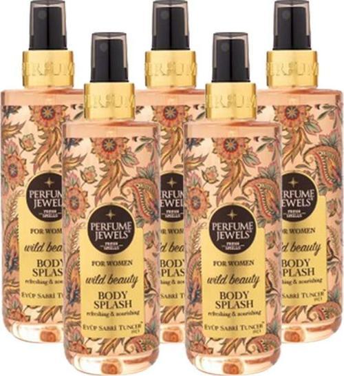 Pj Body Splash Wild Beauty 250 ml X 5