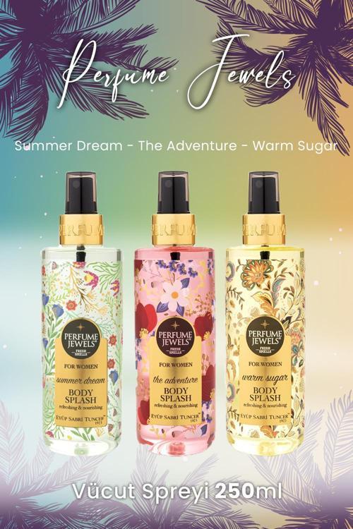 Vücut Spreyi Summer Dream, The Adventure ve Warm Sugar