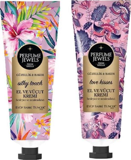 Pj El Ve Vücut Kremi Silky Touch ve Love Kisses Tüp 50 Ml