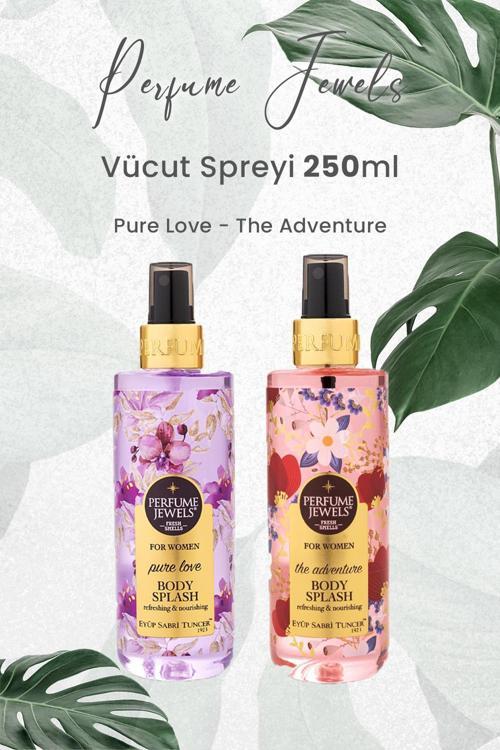 Pj Body Splash Pure Love 250 ml ve The Adventure 250 ml