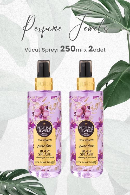 Pj Body Splash Pure Love 250 ml x 2 Adet