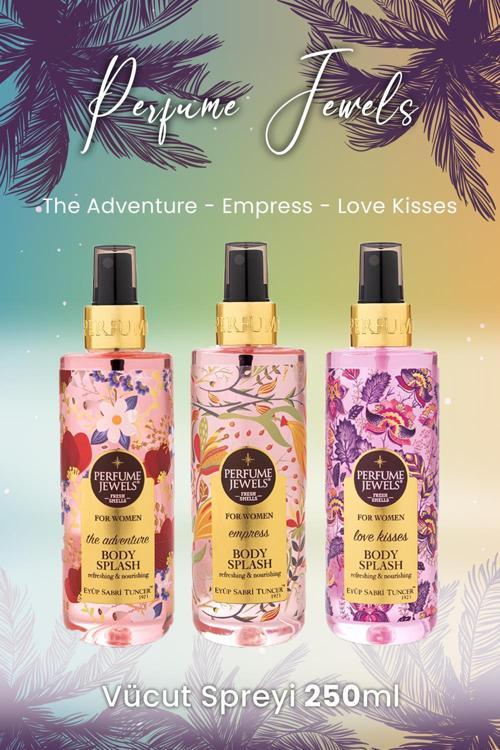 Vücut Spreyi The Adventure, Empress ve Love Kisses