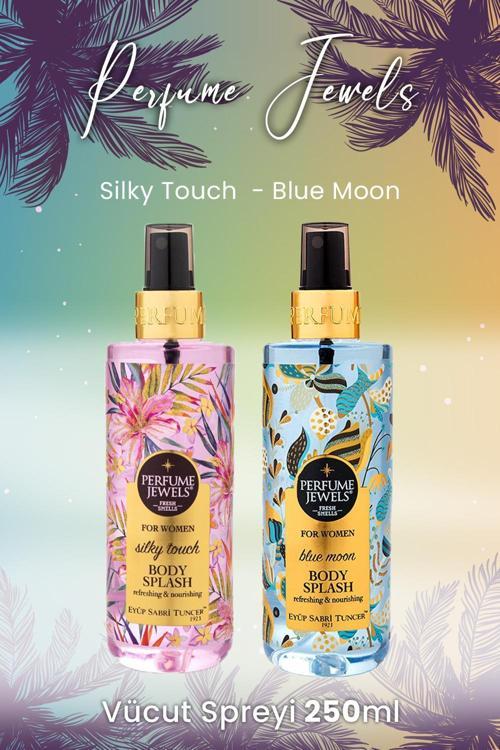 Pj Body Splash Silky Touch 250 ml ve Blue Moon 250 ml