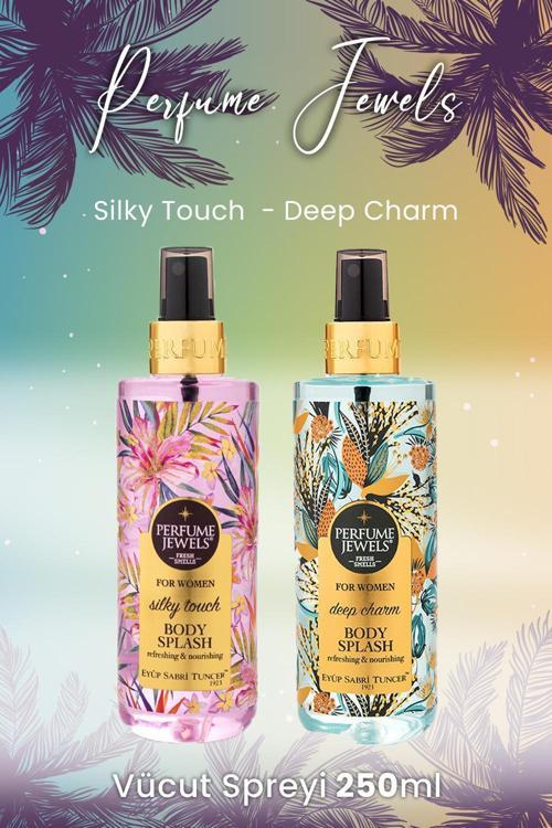 Pj Body Splash Silky Touch 250 ml ve Deep Charm 250 ml