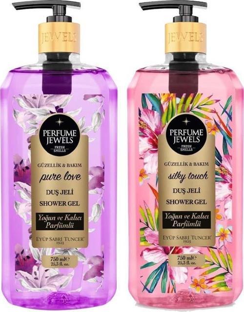 Pure Love Duş Jeli Ve Silky Touch Duş Jeli 750 ml