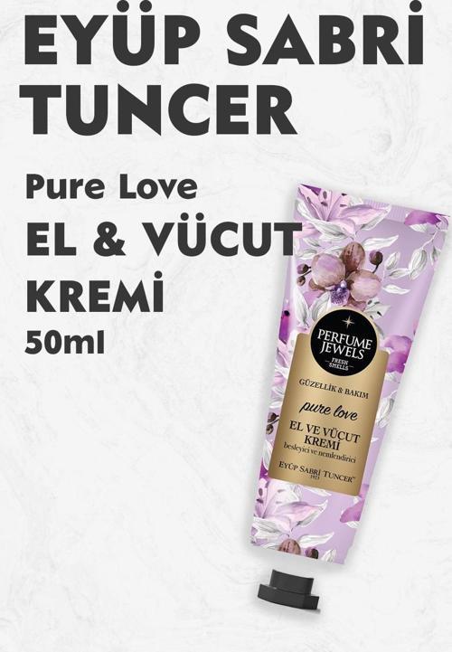 Pure Love El ve Vücut Kremi 50 ml Tüp