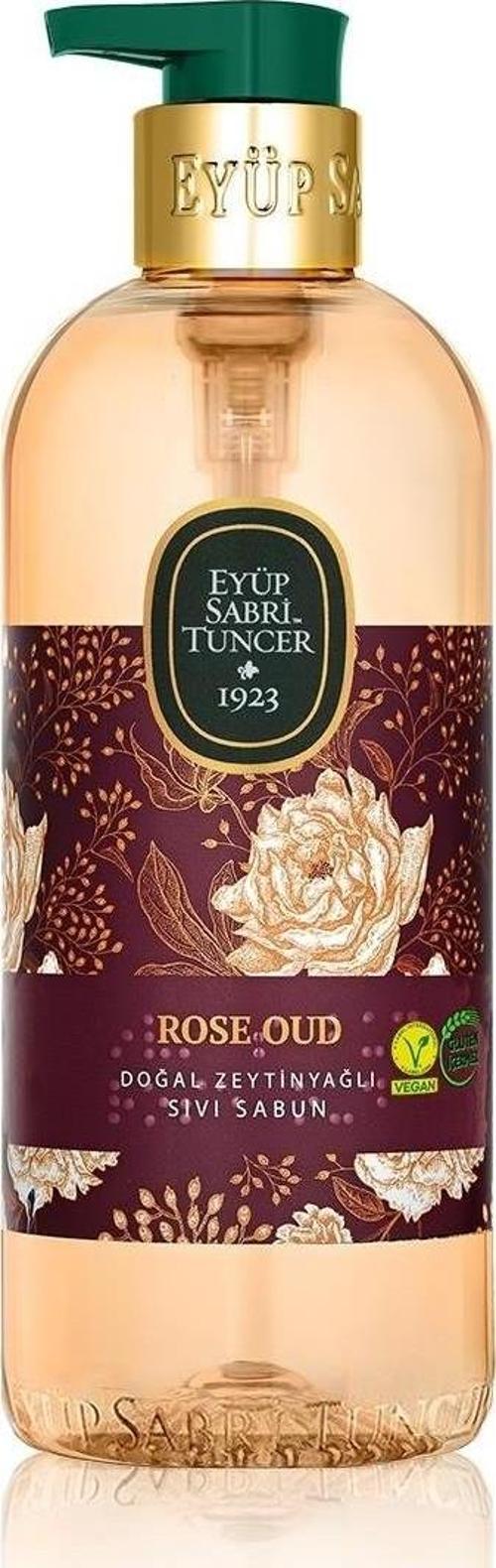 Rose Oud Doğal Zeytinyağlı Sıvı Sabun 500 Ml