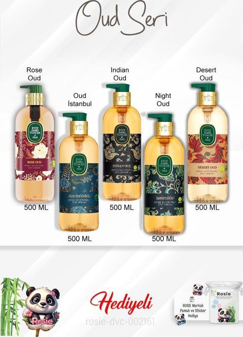 Oud Seri 500 ML Desert, Indian, İstanbul, Rose, Night Oud ve Rosie
