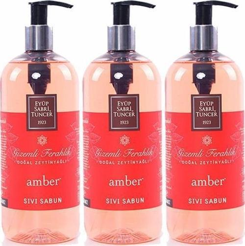 Sıvı Sabun Amber 500 ml x 3