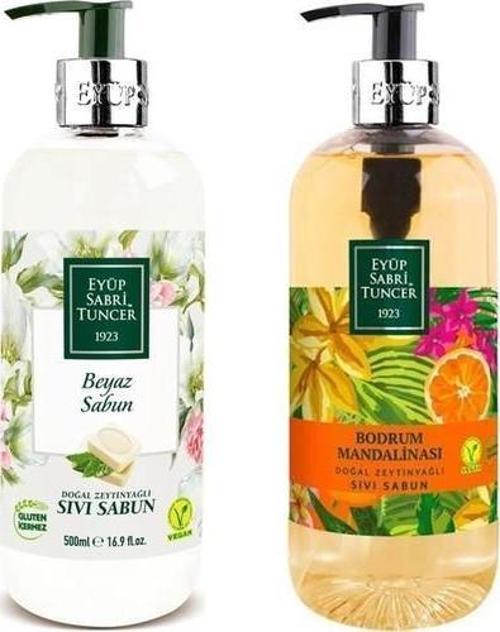 Sıvı Sabun Beyaz Sabun ve Bodrum Mandalinası 500 ml