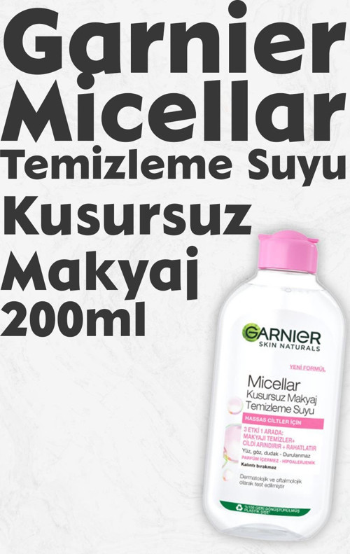 Micellar Kusursuz Makyaj Temizleme Suyu 200 ml