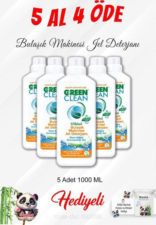 1000 ML Jel Bulaşık Deterjanı 5 Al 4 Öde ve Rosie Pamuk