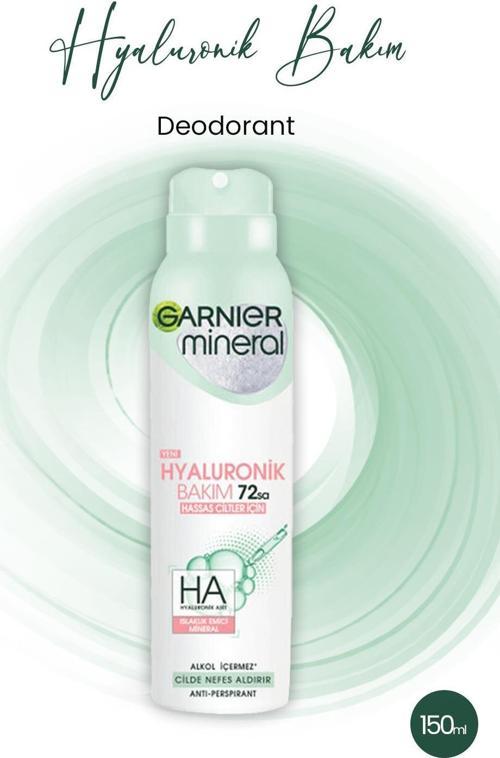Mineral Hyaluronik Bakım 72H Sprey Deodorant 150 ml