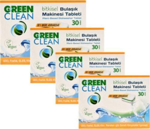 Bulaşık Makinesi Organik Bitkisel Tablet 30 X 4 Adet
