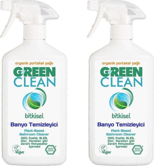 Organik Portakal Yağlı Banyo Temizleyicisi 2 Li Set