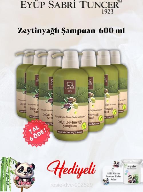 Şampuan Zeytinyağlı Eyüp Sabri 7 AL 6 ÖDE ve Rosie Hediye