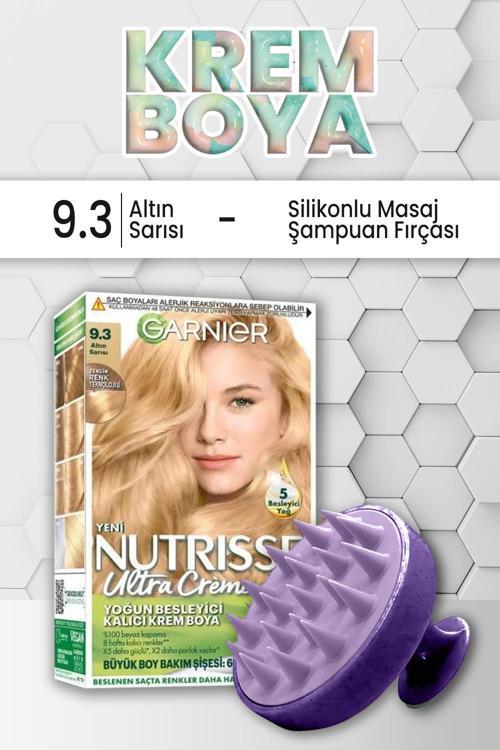 Nutrisse Yoğun Besleyici Krem Saç Boyası 9.3 Altın Sarısı Mor