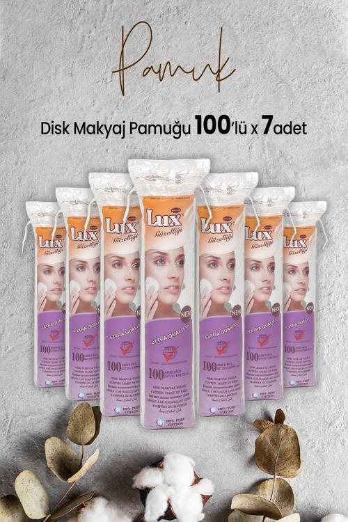 Disk Makyaj Pamuğu 100'lü x 7 Adet