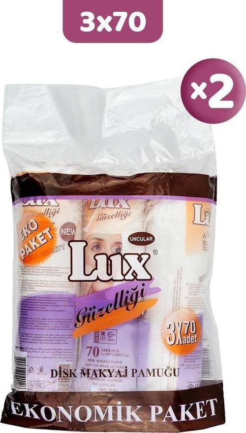 Disk Makyaj Pamuğu 3x70'li (Eko Paket) x 2