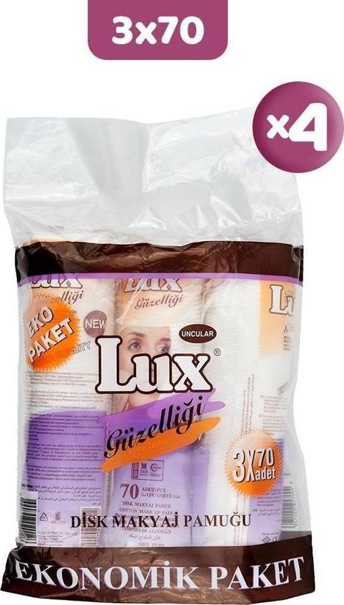 Disk Makyaj Pamuğu 3x70'li (Eko Paket) x 4