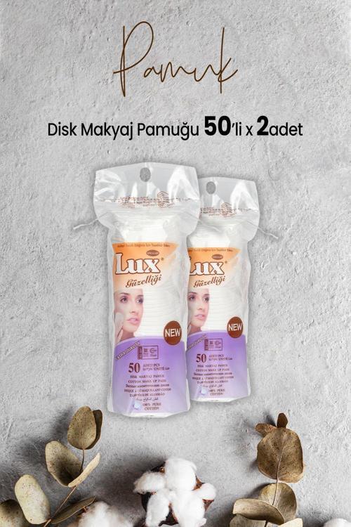 Disk Makyaj Pamuğu 50'li x 2 Adet