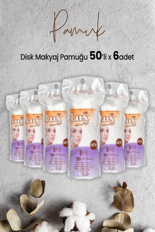 Disk Makyaj Pamuğu 50'li x 6 Adet