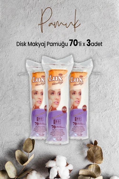 Disk Makyaj Pamuğu 70'li x 3 Adet