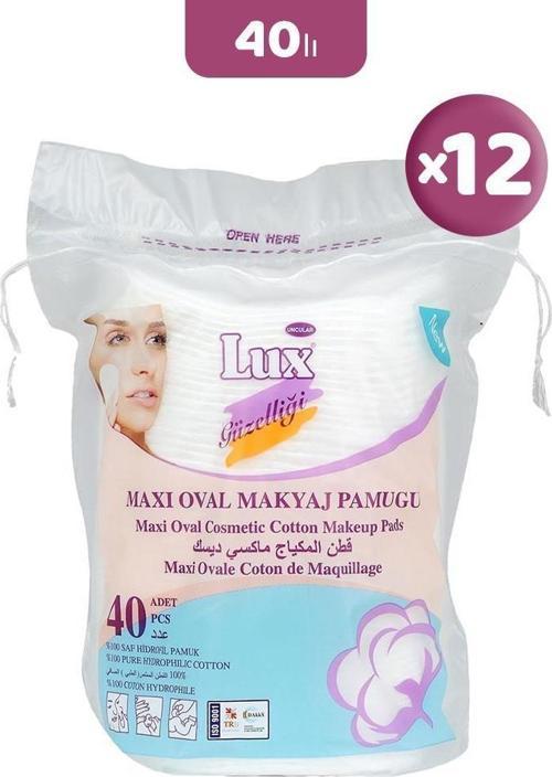 Disk Oval Makyaj Pamuğu 40' lı x 12