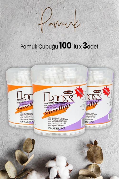 Pamuk Çubuğu 100' lü x 3 Adet