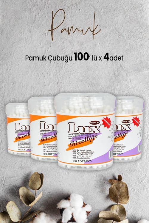 Pamuk Çubuğu 100' lü x 4 Adet