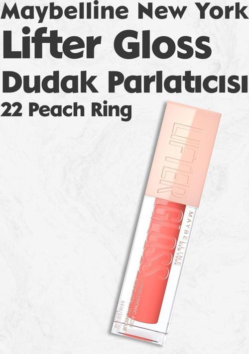 Maybelline Lifter Gloss Dudak Parlatıcısı 22 Peach Ring