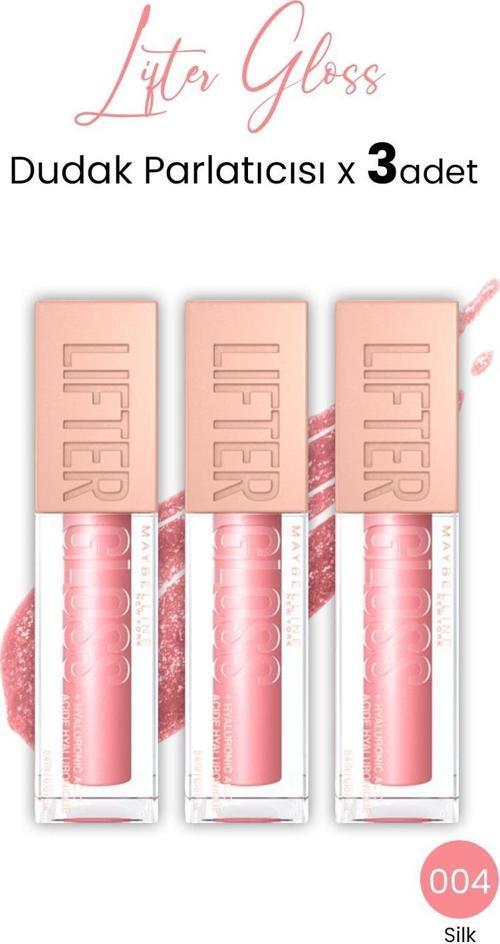 Lifter Gloss Dudak Parlatıcısı 004 Silk x 3 adet
