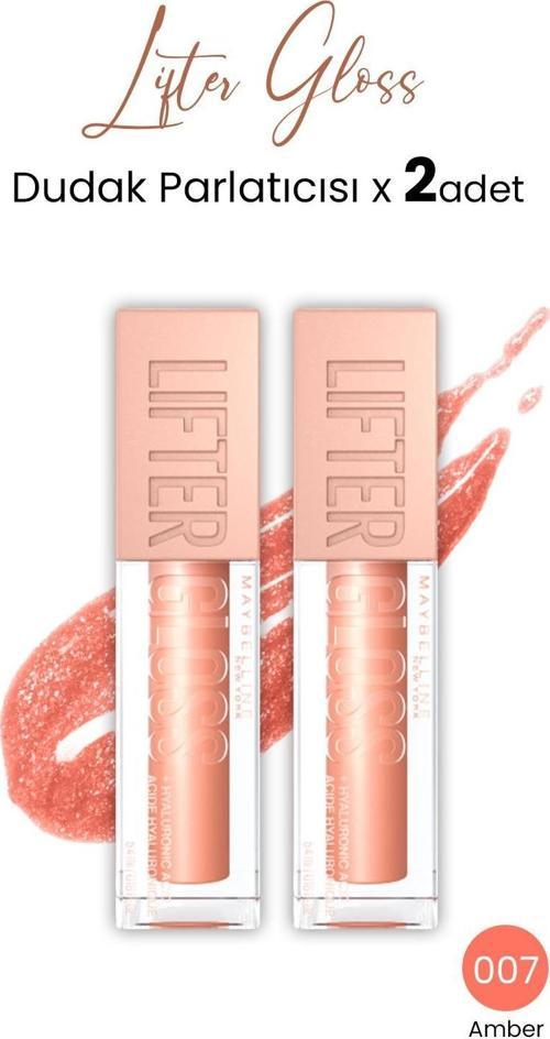 Lifter Gloss Dudak Parlatıcısı 007 Amber x 2 adet