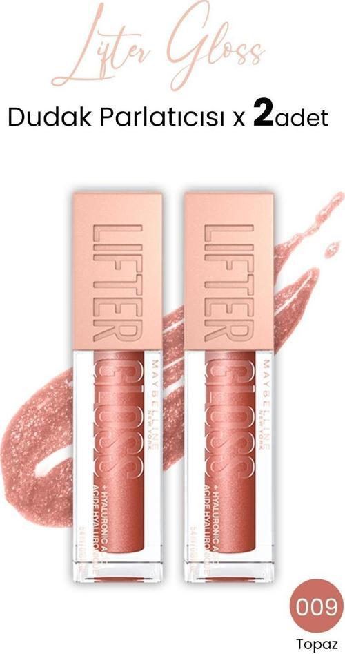 Lifter Gloss Dudak Parlatıcısı 009 Topaz x 2 adet
