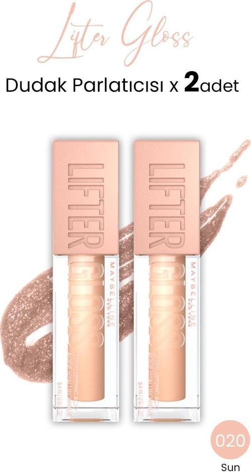 Lifter Gloss Dudak Parlatıcısı 020 Sun x 2 adet