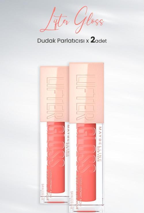 Lifter Gloss Dudak Parlatıcısı 22 Peach Ring x 2 Adet