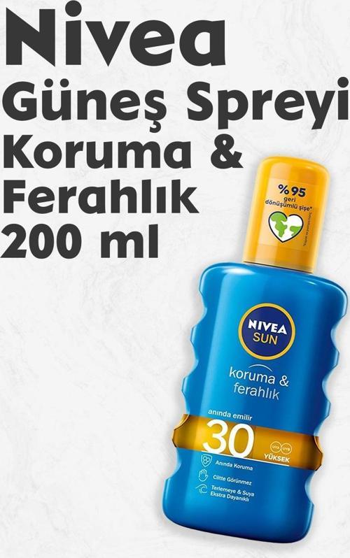 Sun Güneş Spreyi 200 ml Koruma & Ferahlık 30 Gfk