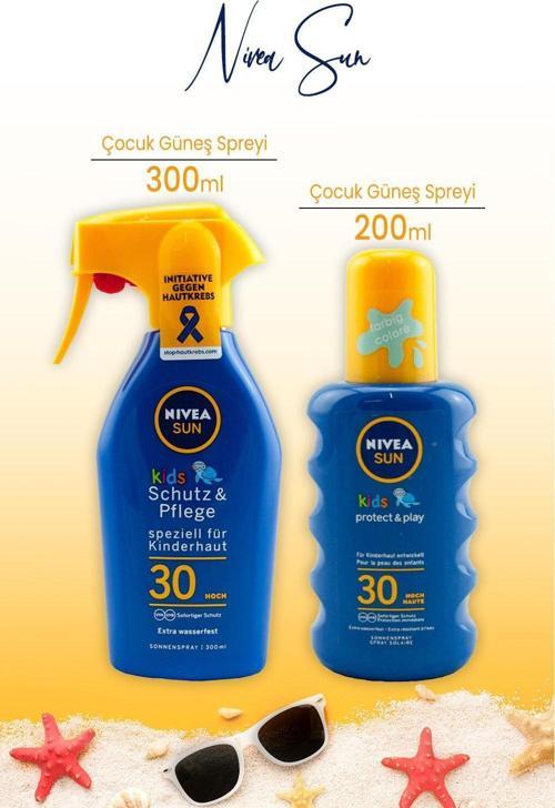 Sun Güneş Spreyi Çocuk Koruma 200 ml ve 300 ml