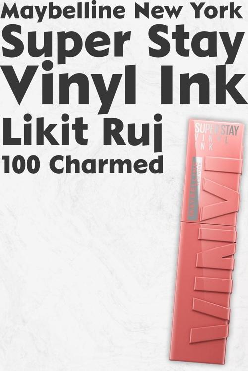 Super Stay Vinyl Ink Likit Ruj 100 Charmed