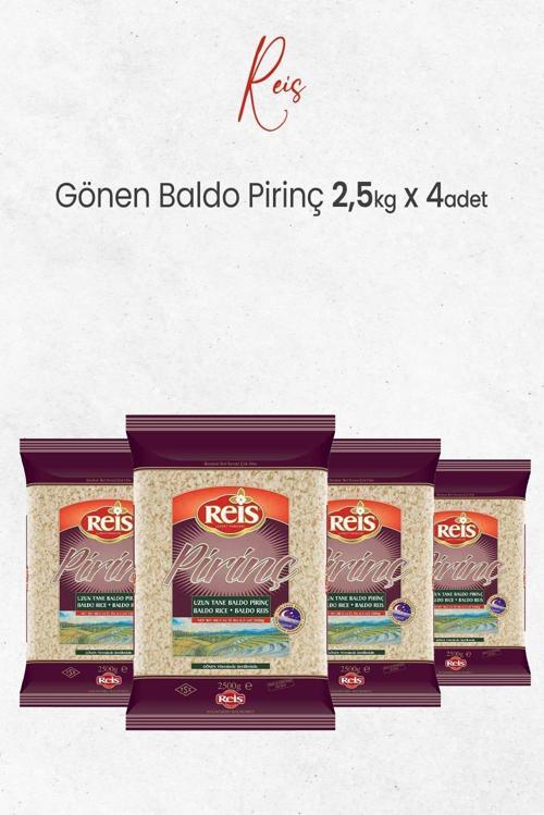 Gönen Baldo Pirinç 2.5 Kg x 4 Adet