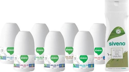 Roll On Teen, Teen Blue, Hindistan Cevizli, Kadın, Aloe Vera, Erkek, Sportive 50 ml ve Saç Sabunu 300 ml