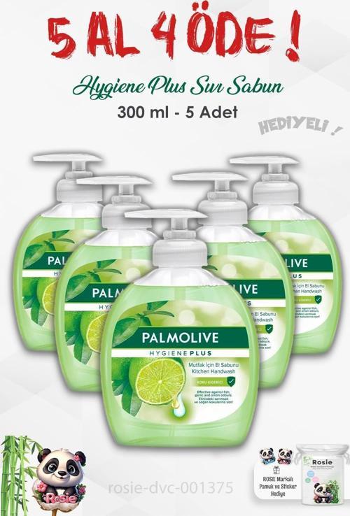 5 AL 4 ÖDE Hygiene Plus Koku Giderici Sıvı Sabun 300 ml ve ROSIE
