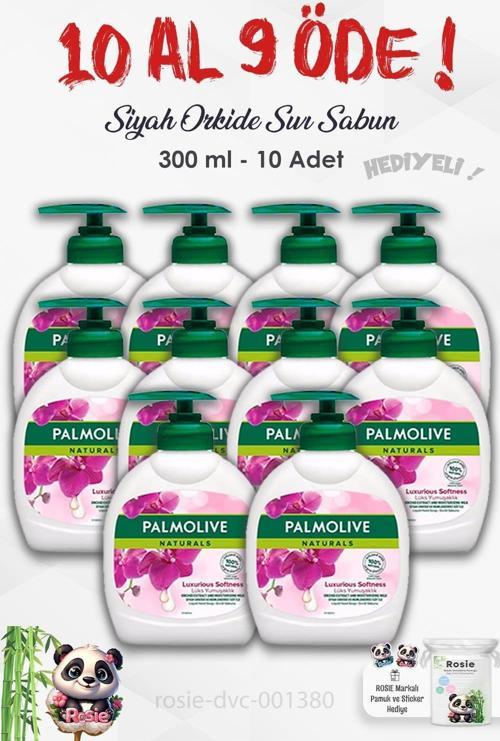 10 AL 9 ÖDE Naturals Siyah Orkide Lüks Yumuşaklık Sıvı Sabun 300 ml ve ROSIE